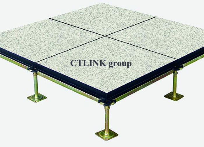 Conductive PVC/ VInyl woodcore raised floor